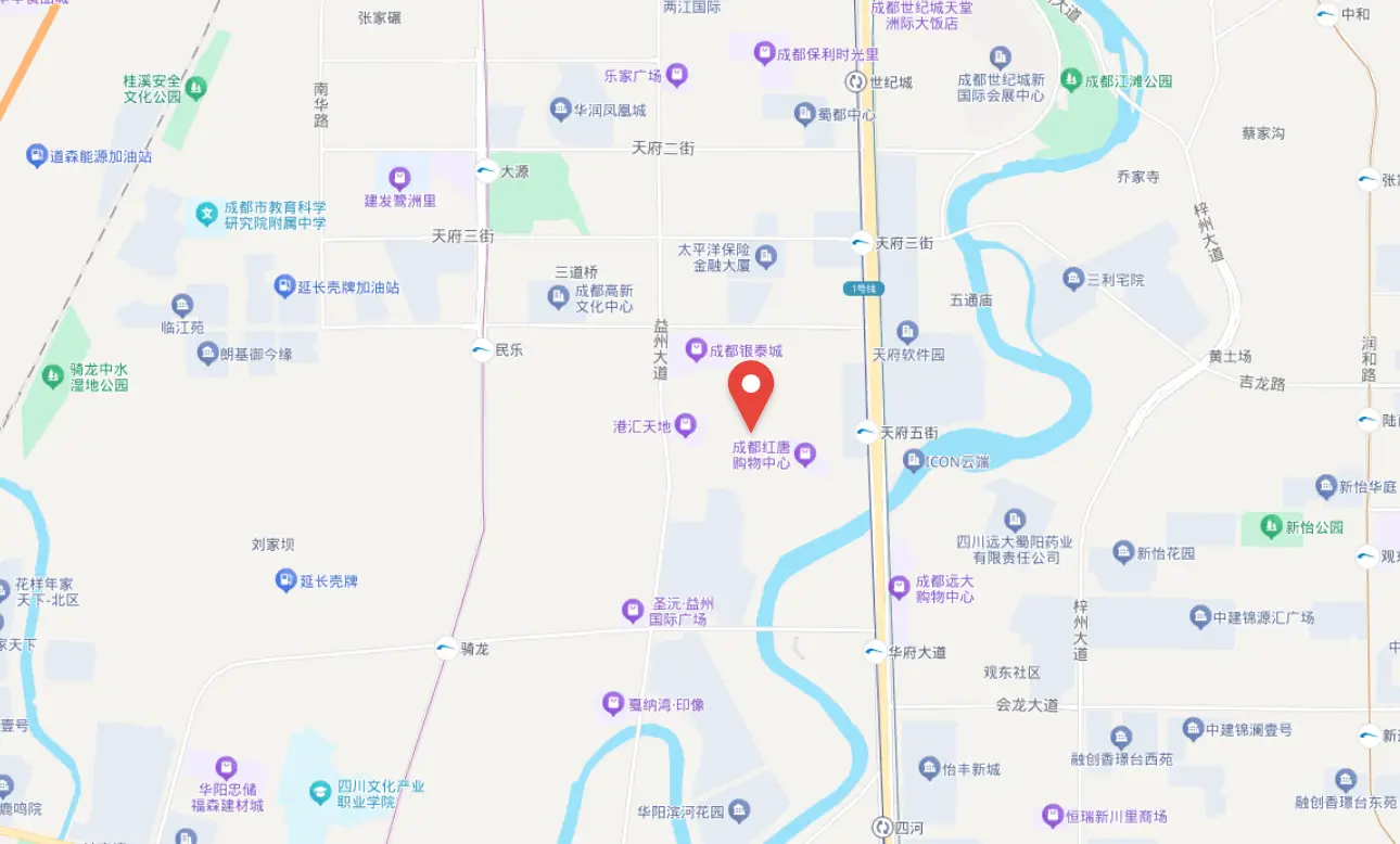 吉泰锦江大厦位置地图